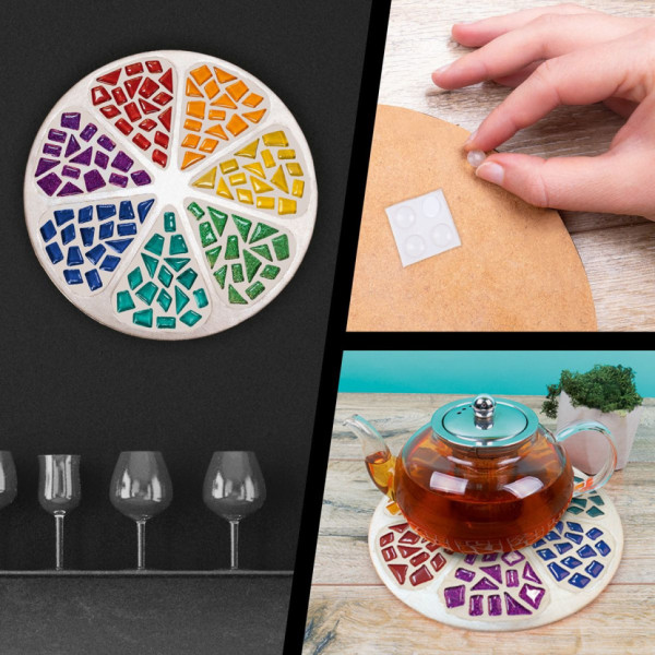 Набір для творчості скляна мозаїка "Квітка" MA2034, 2 рівень (MA2034)