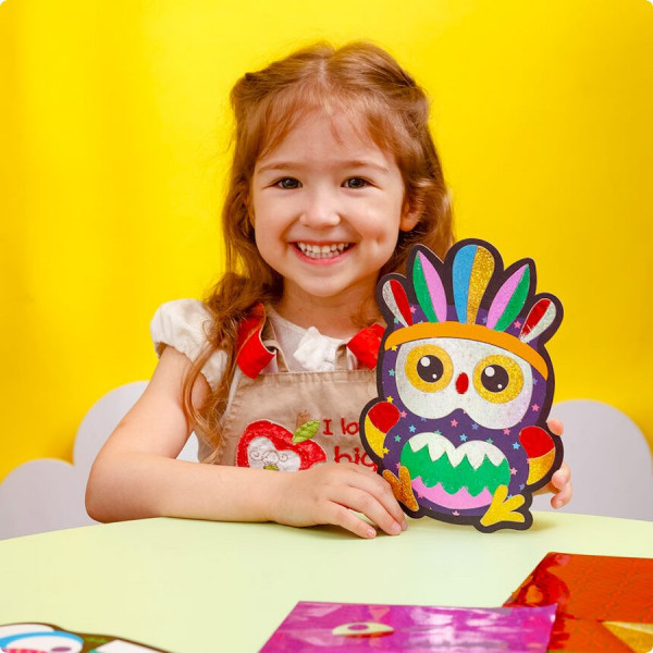 Набор для творчества "Foil craft Birds" VT4433-12, 18 листов фольги (VT4433-12)