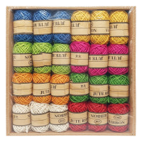 Набор ниток для творчества 006-CIT 10 м 24 мотка, разноцветные(006-CIT)