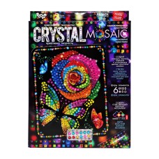 Креативна творчість "Crystal mosaic Квітка" CRM-02-07, 6 форм елементів