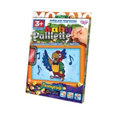 Набор для творчества "Baby Paillette" Попугай РG-01-05 глиттер+пайетка