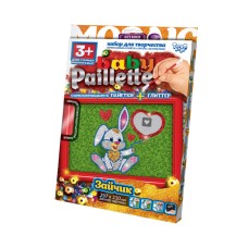 Набір для творчості "Baby Paillette" Зайчик РG-01-06 глітер+паєтка