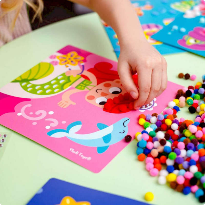 Набір для творчості "Creative Box Сова" VT4433-08, 9 картинок