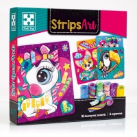 Набір для творчості "Strips Art Щасливі мордочки" VT4433-13 з декоративним скотчем