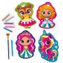 Набор для творчества "Glitter Art Сказочные принцессы" VT4501-10, 5 флаконов с глиттерами