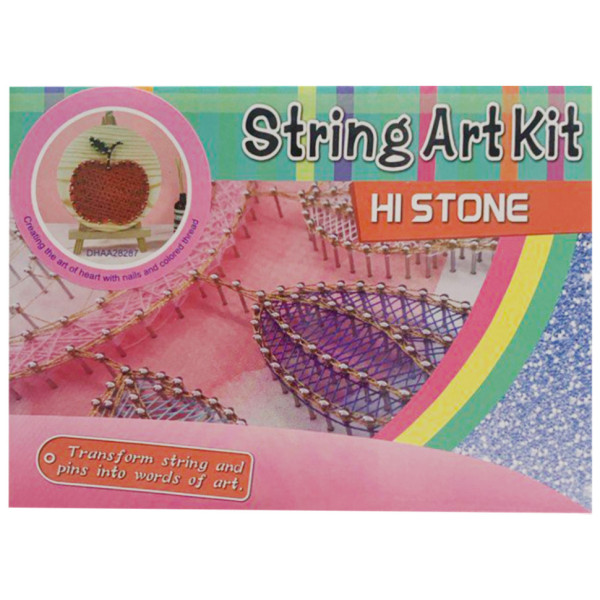 Детский набор для творчества стринг-арт "Яблоко" YG0115(28287) деревянная основа(YG0115(28287))