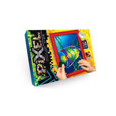 Набір для творчості "Мозаїка Піксель: Риба" РМ-01-09, 21х29,7 см, рамка в наборі (РМ-01-09)