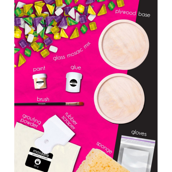 Дитячий набір для творчості кришталева мозаїка "Підставка для чашок" MA1001 (MA1001)