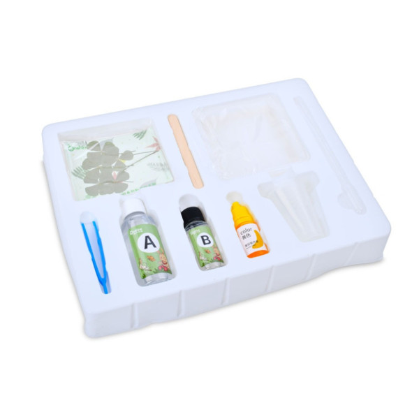 Дитячий набір для творчості "Сухоцвіт" FG231102005M, пінцет, фарба, застигаюча рідина (FG231102005M)