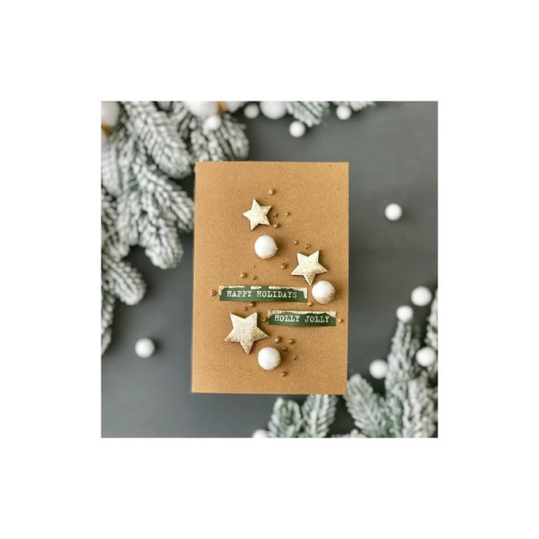 Набор для создания Рождественских открыток "Sweet Christmas" FDGCK-041, 5 шт(FDGCK-041)