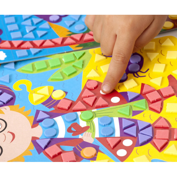 Набір для творчості "М'яка мозаїка. Пірат" VT4511-04, 410 м'яких наклейок (VT4511-04)