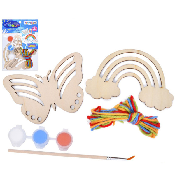 Набор для творчества "Радуга" M5877UA краски 3 цвета, нитки(M5877UA)