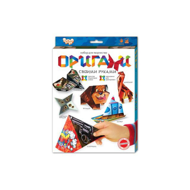 Набір для орігамі 2714DT, 5 видів