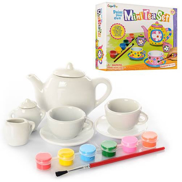 Набір для творчості Чайний сервіз MK 0443 розмальовка