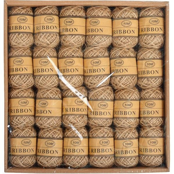 Набір ниток для творчості 005-CIT 10 м 24 мотка, коричневі (005-CIT)