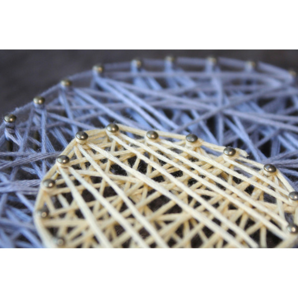 Набір стрінг-арт "Слоненя" ABC-003 дерев'яна основа (ABC-003)