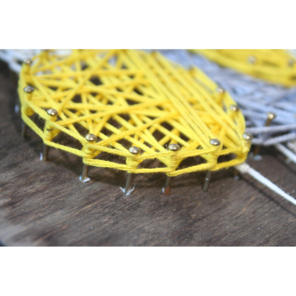 Набір стрінг-арт "Слоненя" ABC-003 дерев'яна основа (ABC-003)