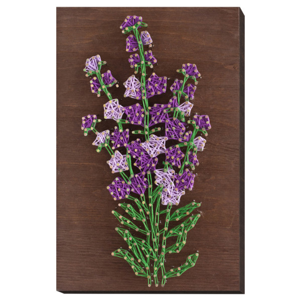 Набір стрінг-арт "Лаванда" ABC-021 дерев'яна основа (ABC-021)