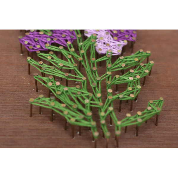 Набір стрінг-арт "Лаванда" ABC-021 дерев'яна основа (ABC-021)