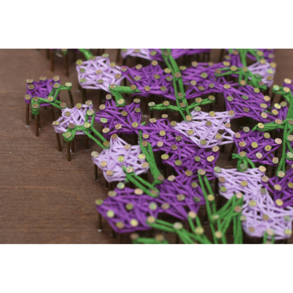 Набір стрінг-арт "Лаванда" ABC-021 дерев'яна основа (ABC-021)