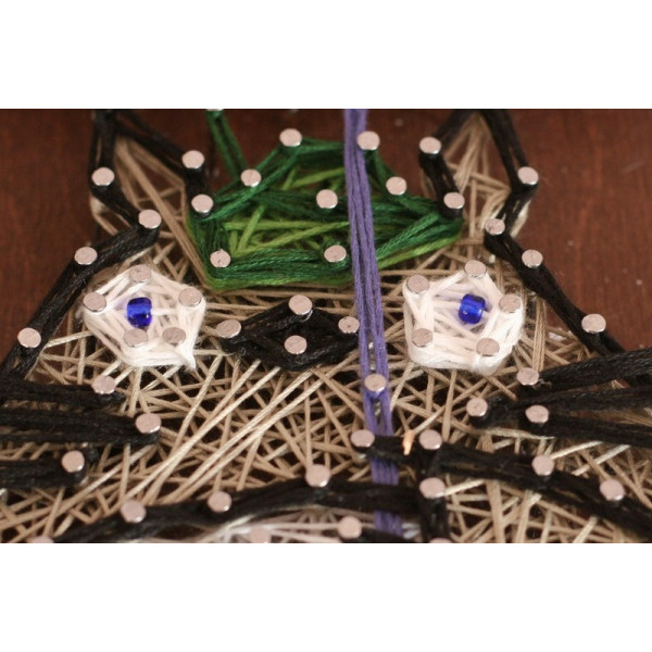 Набір стрінг-арт "Тоторо" ABC-025 дерев'яна основа (ABC-025)