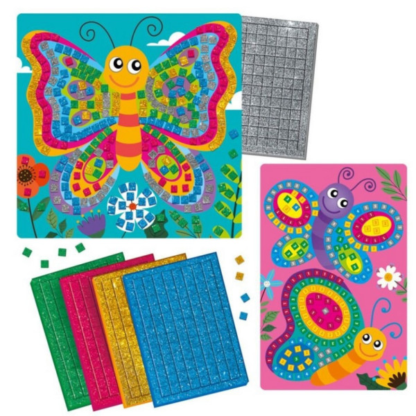 Набір для творчості зі блискучою мозаїкою "Метелики" VT4511-15 (VT4511-15)