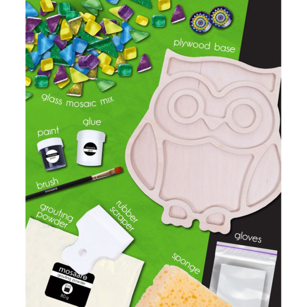 Дитячий набір для творчості кришталева мозаїка "Сова" MA2004 (MA2004)