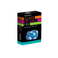 Детский набор для творчества "Мозаичный микс" MA5001 голубой, белый, голубой с глиттером(MA5001)