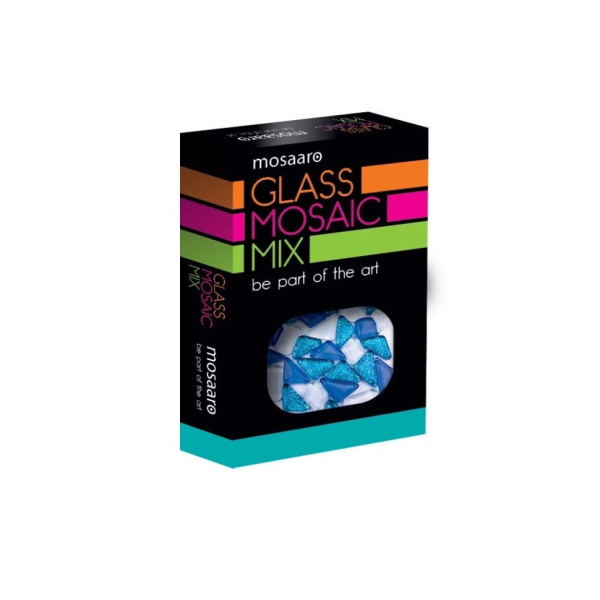 Дитячий набір для творчості "Мозаїчний мікс" MA5001 блакитний, білий, блакитний з глітером (MA5001)
