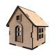Заготовка для декорування "Будиночок 10" FDPO-349 (FDPO-349)