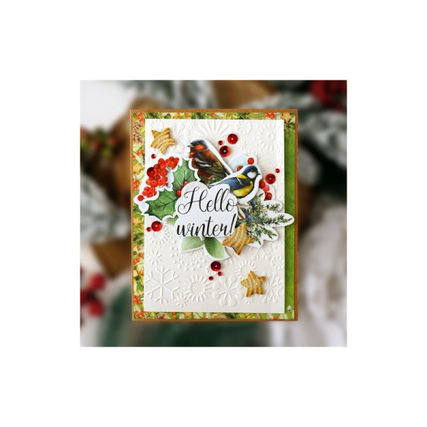 Набор для поздравительных открыток "Hello Winter" FDGCK-051, 12х15 см, 6 шт(FDGCK-051)