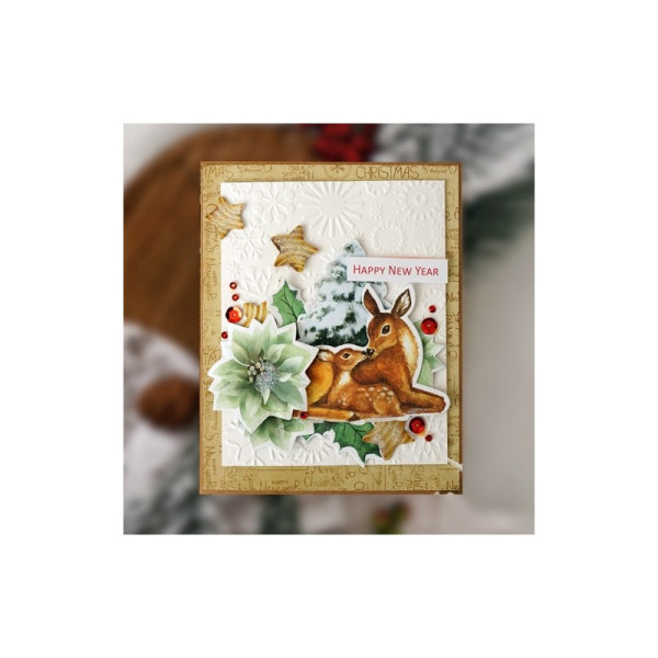 Набор для поздравительных открыток "Hello Winter" FDGCK-051, 12х15 см, 6 шт(FDGCK-051)