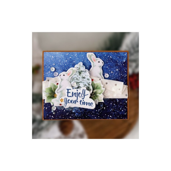 Набор для поздравительных открыток "Hello Winter" FDGCK-051, 12х15 см, 6 шт(FDGCK-051)