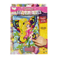 Креативна творчість "Блискуча мозаїка: Fairy" БМ-02-10, 20.6х26 см (БМ-02-10)