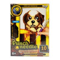 Набір для творчості "Punch Needle: Цуценя" PN-01-04 килимова вишивка (PN-01-04)