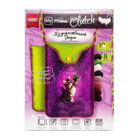 Комплект для творчості чохли з вишивкою "My Phone Clutch: Кіт з бантиком" МРСL-01-07 (МРСL-01-07)