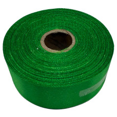 Атласна стрічка для рукоділля АБ-317, 2,5 см x 23 м, зелена (АБ-317)