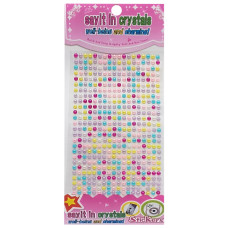 Наклейка камені "Перловий мікс" Планшетка-№29 на планшетці 468 шт 0,4 мм (Планшетка-№29)