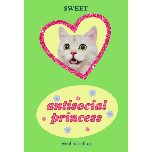 Дитячий стікерпак А6 3D Sweet СS-3D-057 на вініловій основі (СS-3D-057)