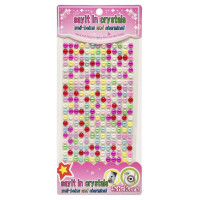 Напівбусини наклейки Bambi Планшетка №28, 6 мм, на планшетці 260 шт (Планшетка-№28)