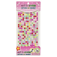 Напівбусини наклейки Bambi Планшетка №28, 6 мм, на планшетці 260 шт (Планшетка-№28)