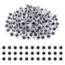 Очі для іграшок самоклеючі Bambi ED-539 упаковка 10 гр, 330 шт, 6 мм (ED-539)