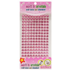 Напівнамистини наклейки Планшетка-№34, 8 мм, на планшетці 130 шт (Планшетка-№34)