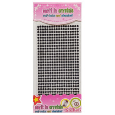 Напівнамистини наклейки Планшетка-№24, 4 мм, на планшетці 468 шт (Планшетка-№24)