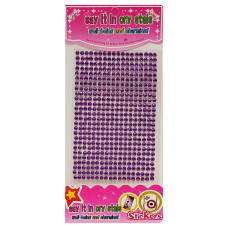 Напівнамистини наклейки Планшетка-№22, 4 мм, на планшетці 468 шт (Планшетка-№22)