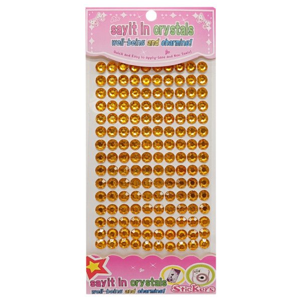 Напівнамистини наклейки СП-788, 8 мм, на планшетці 130 шт (СП-788)