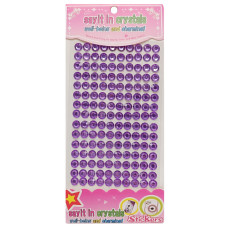 Напівнамистини наклейки СП-742, 8 мм, на планшетці 130 шт (СП-742)