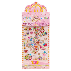 Наклейки декоративні "Кристали" XY-022-1 на планшеті (XY-022-1)