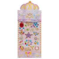 Наклейки декоративні "Кристали" XY-022-3 на планшеті (XY-022-3)