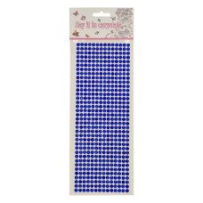 Наклейки декоративні XY-004(Blue) на планшеті 504 шт (XY-004(Blue))